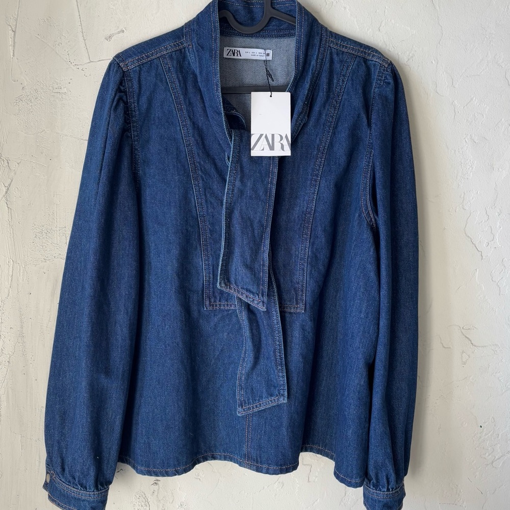Zara Denim Shirt NWT